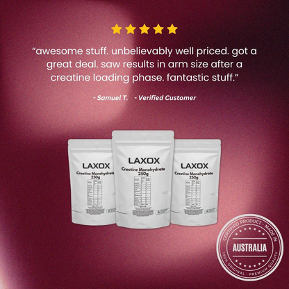 LAXOX Micronised Creatine Monohydrate