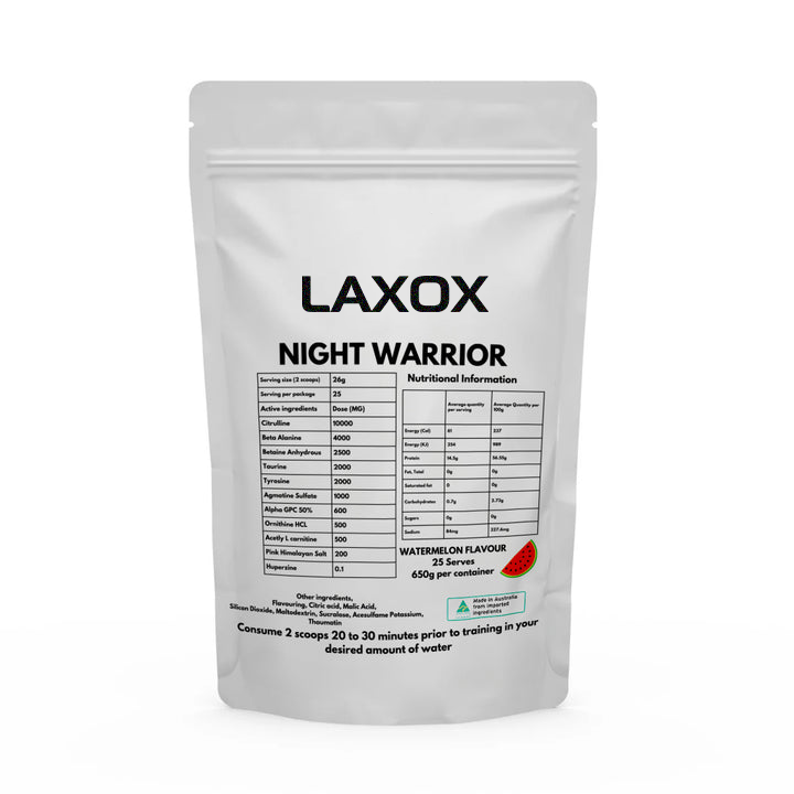 Night warrior Caffeine-free Pre-workout